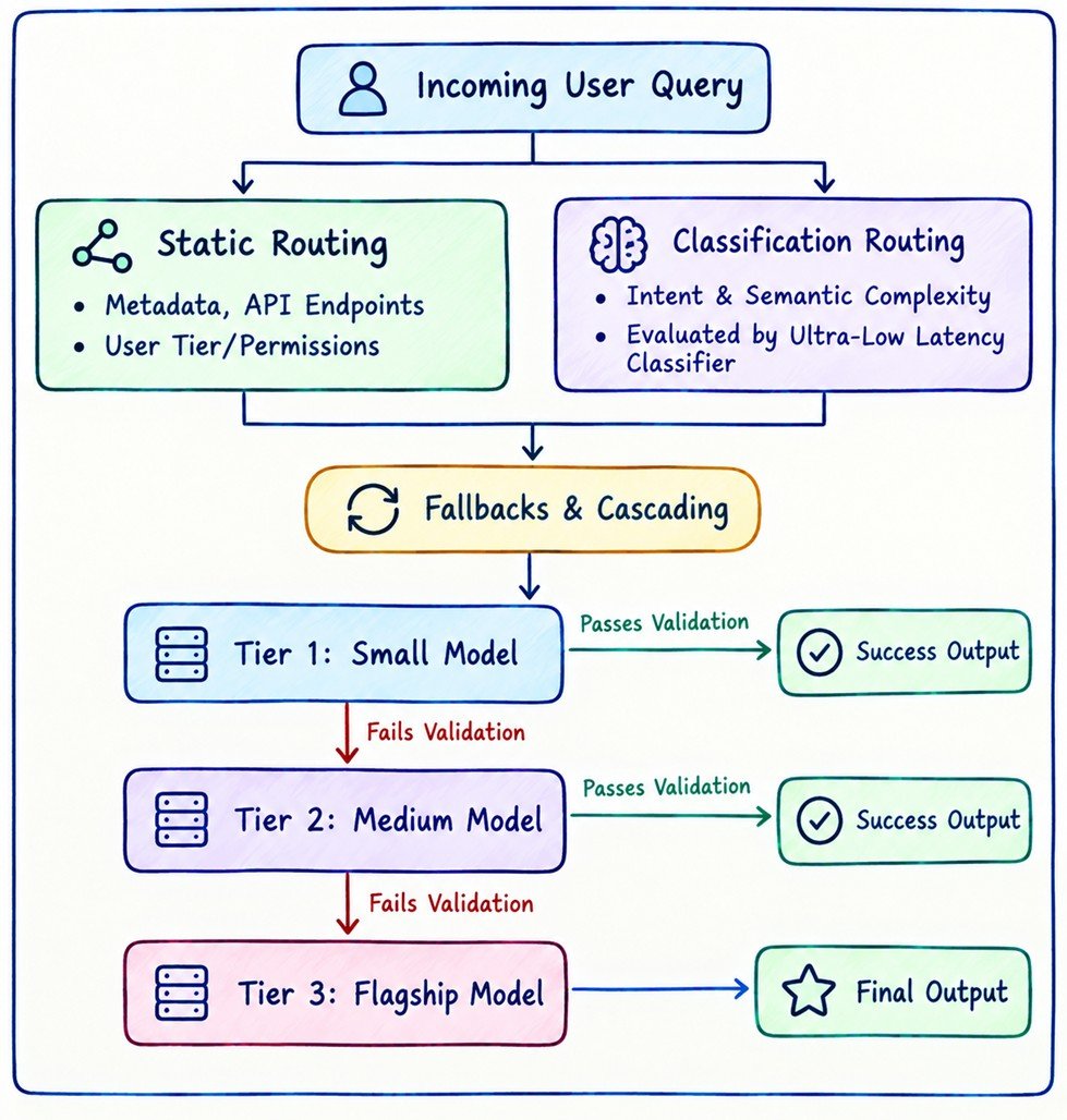 The Three-Tiered Routing Strategy