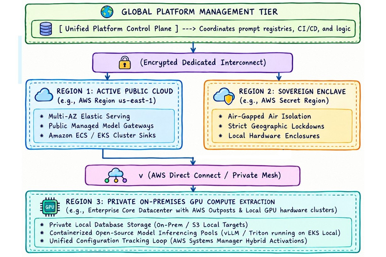 Multi-Region, Sovereign, and Hybrid Deployment Pattern