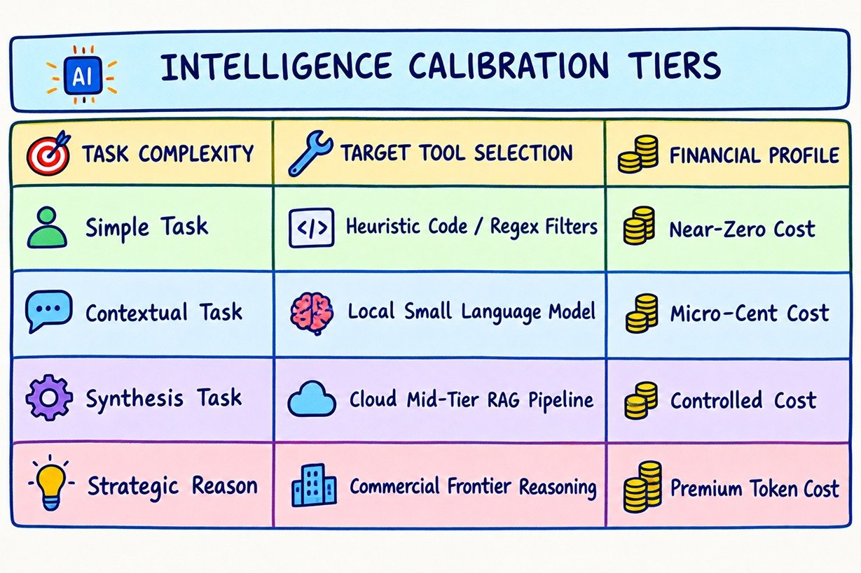 Calibrating the Intelligence Tier Strategy