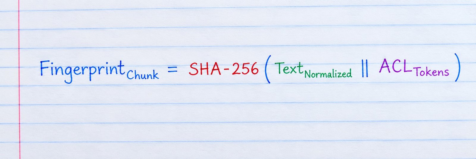 Cryptographic Fingerprint Generation