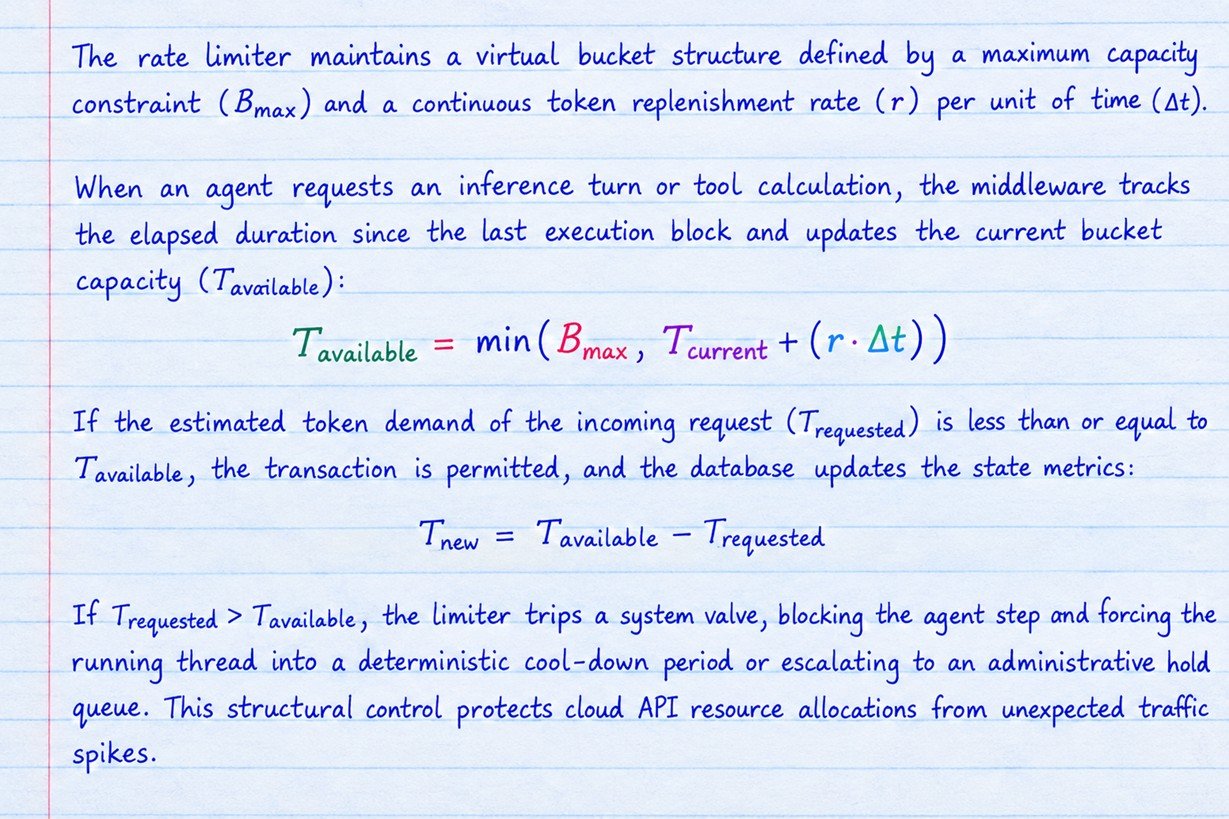 Mathematical Algorithmic Foundation - Token-Bucket Rate Limiters