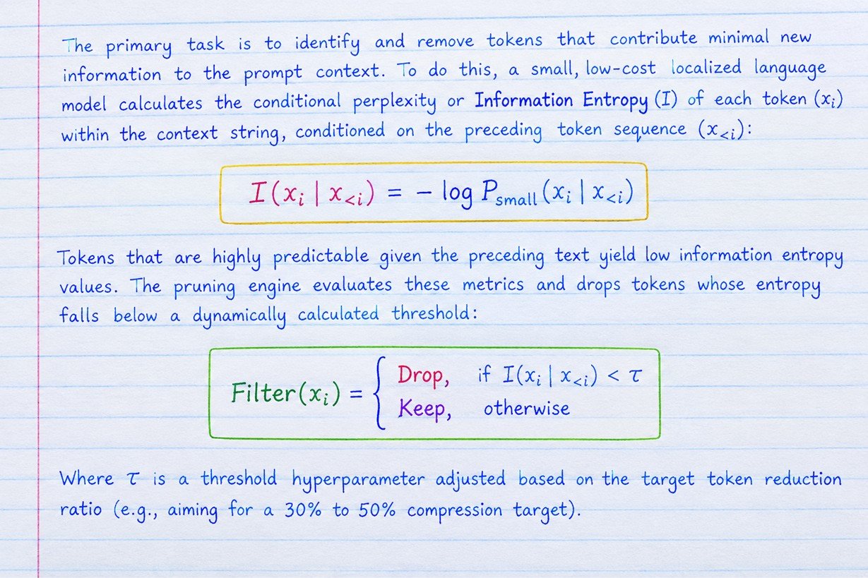 Mathematical Foundation of Token Pruning