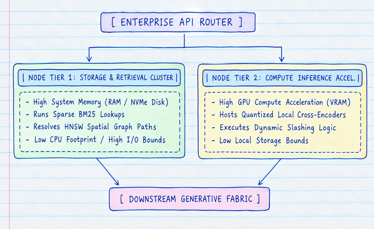 Asymmetric Compute Infrastructure Decoupling Topology