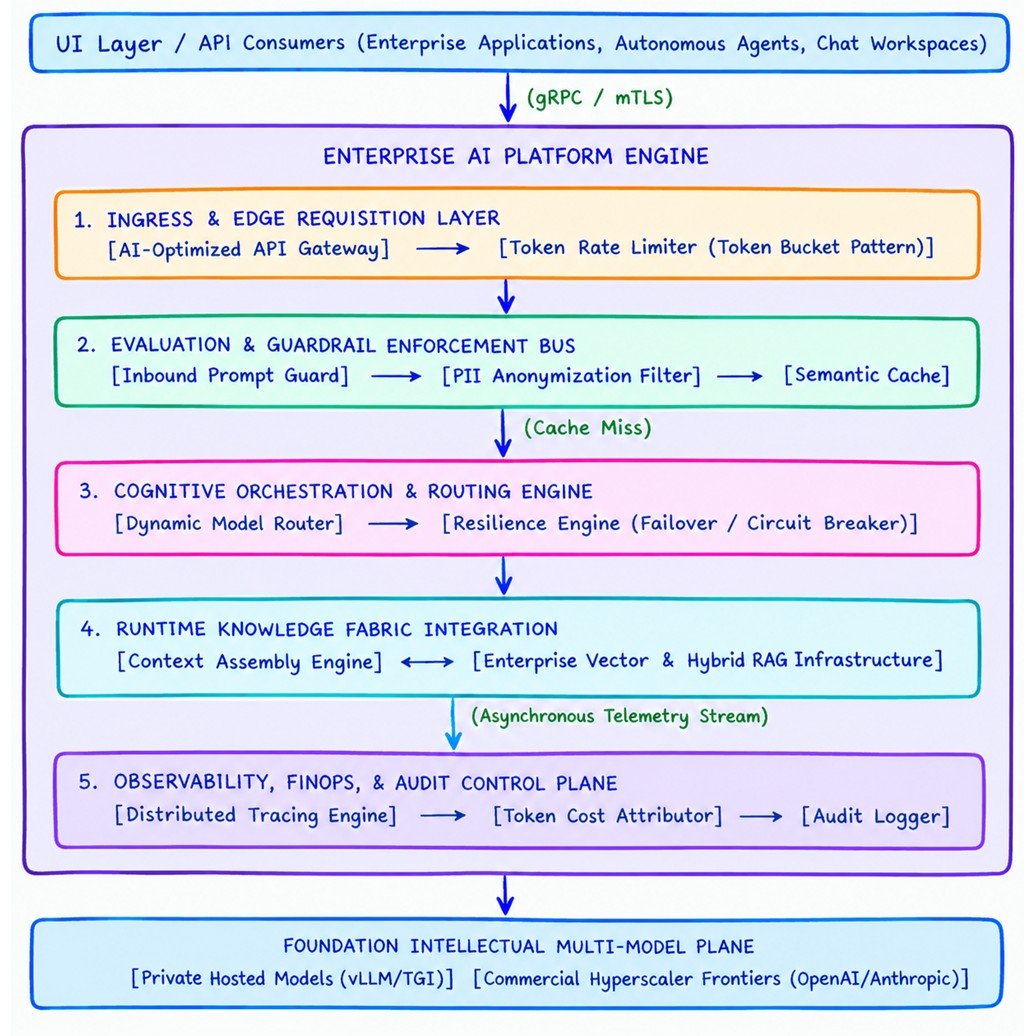 Blueprint Architecture of the Industrialized AI Engine