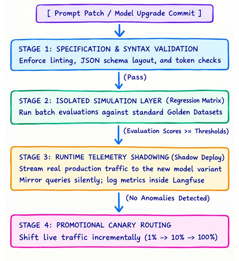 The Automated CI/CD Evaluation & Regression Pipeline